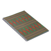 Southwest Sagebrush Green Geometric Design Notitieboek (Rechterzijde)