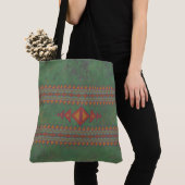 Southwest Sagebrush Green Geometric Design Tas Ba (Dichtbij)