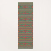 Southwest Sagebrush Green Geometric Design Yoga Ma Yogamat (Achterkant)
