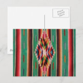 Southwest Saltillo Briefkaart (Voorkant / Achterkant)