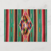 Southwest Saltillo Briefkaart (Voorkant)