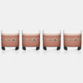 Southwest Sandstone Canyon en Conchos Whisky Glas (Links)