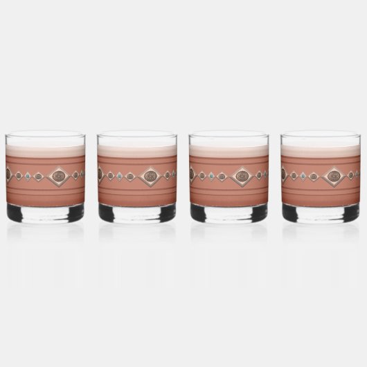 Southwest Sandstone Canyon en Conchos Whisky Glas (Links)