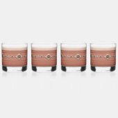 Southwest Sandstone Canyon en Conchos Whisky Glas (Rechts)