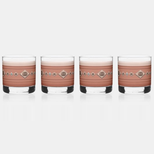 Southwest Sandstone Canyon en Conchos Whisky Glas (Rechts)