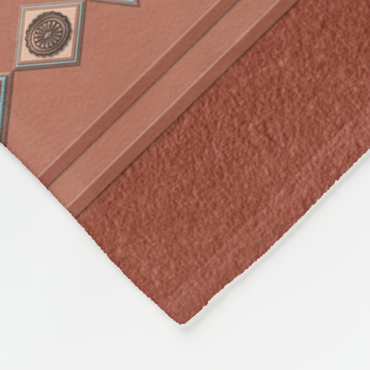 Southwest Sandstone Canyon Fleece Deken (Hoek)