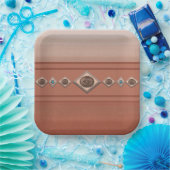 Southwest Sandstone Canyon Papieren Bordje (Feest)