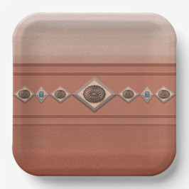 Southwest Sandstone Canyon Papieren Bordje