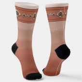 Southwest Sandstone Canyon Pattern Sokken (Gebogen)