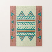 Southwest Serenity Jigzaag Puzzle 11x14 met Gift B Legpuzzel (Verticaal)