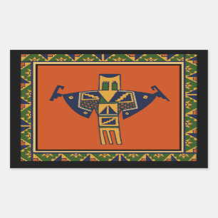 Southwest Shaman Spirit Rechthoekige Sticker