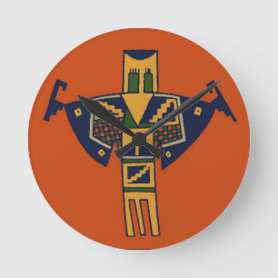 Southwest Shaman Spirit Ronde Klok