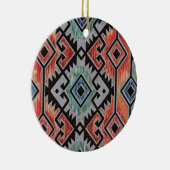 Southwest Silver Keramisch Ornament (Rechts)