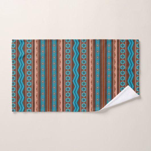 Southwest Style Geometric Cameron Gorge Design Bad Handdoek (Handdoek)