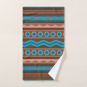 Southwest Style Geometric Cameron Gorge Design Bad Handdoek (Handdoek)