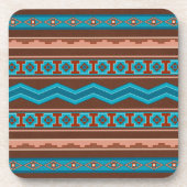 Southwest Style Geometric Cameron Gorge Design Bier Onderzetter (Voorkant)
