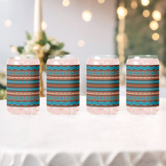 Southwest Style Geometric Cameron Gorge Design Blikvorm Glas
