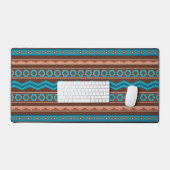 Southwest Style Geometric Cameron Gorge Design Bureaumat (Keyboard & Muis)