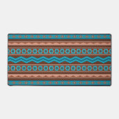 Southwest Style Geometric Cameron Gorge Design Bureaumat (Voorkant)