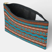 Southwest Style Geometric Cameron Gorge Design Etui (Open)