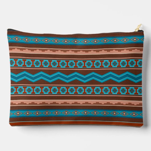 Southwest Style Geometric Cameron Gorge Design Etui (Achterkant)