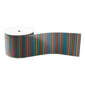 Southwest Style Geometric Cameron Gorge Design Grosgrain Lint (Spoel)
