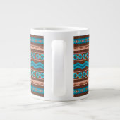 Southwest Style Geometric Cameron Gorge Design Grote Koffiekop (Achterkant)