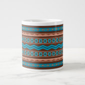 Southwest Style Geometric Cameron Gorge Design Grote Koffiekop (Voorkant)