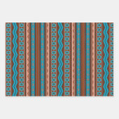 Southwest Style Geometric Cameron Gorge Design Inpakpapier Vel (Voorkant)