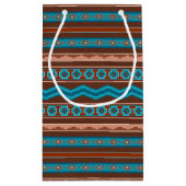 Southwest Style Geometric Cameron Gorge Design Klein Cadeauzakje (Achterkant)