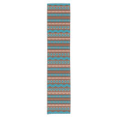Southwest Style Geometric Cameron Gorge Design Korte Tafelloper (Voorkant)