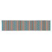 Southwest Style Geometric Cameron Gorge Design Korte Tafelloper (Horizontaal)