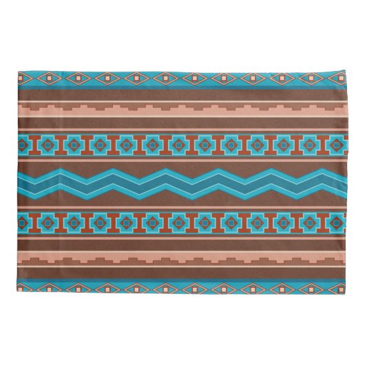 Southwest Style Geometric Cameron Gorge Design Kussensloop (Achterkant-Links)