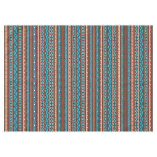 Southwest Style Geometric Cameron Gorge Design Md Tafelkleed (Voorkant (Horizontaal))