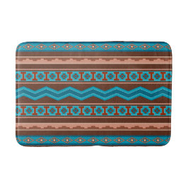 Southwest Style Geometric Cameron Gorge Design Med Badmat