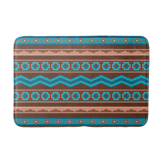 Southwest Style Geometric Cameron Gorge Design Med Badmat