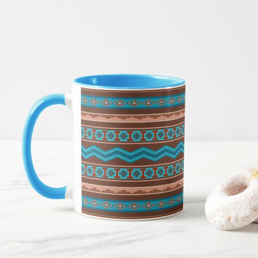 Southwest Style Geometric Cameron Gorge Design My  Mok (Met donut)
