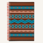 Southwest Style Geometric Cameron Gorge Design Notitieboek (Voorkant)