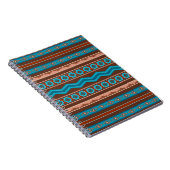 Southwest Style Geometric Cameron Gorge Design Notitieboek (Rechterzijde)