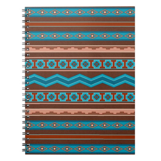 Southwest Style Geometric Cameron Gorge Design Notitieboek (Voorkant)
