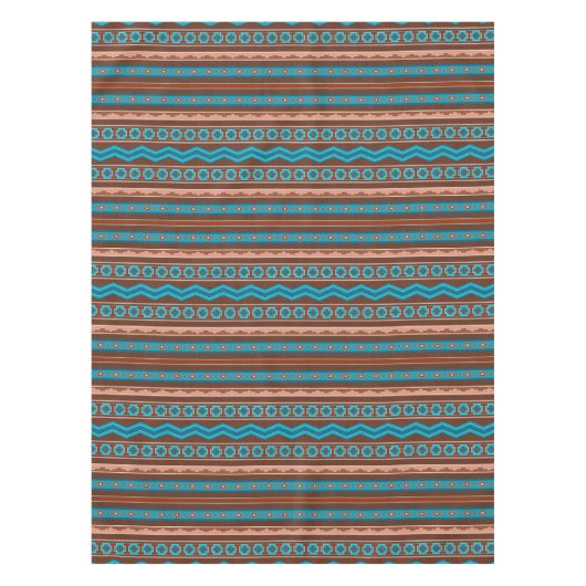 Southwest Style Geometric Cameron Gorge Design Sm Tafelkleed (Voorkant)
