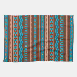 Southwest Style Geometric Cameron Gorge Design Theedoek