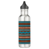 Southwest Style Geometric Cameron Gorge Design Waterfles (Links)