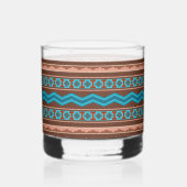 Southwest Style Geometric Cameron Gorge Design Whisky Glas (Links)