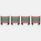 Southwest Style Geometric Cameron Gorge Design Whisky Glas (Rechts)
