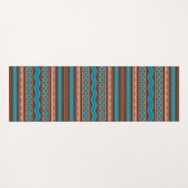 Southwest Style Geometric Cameron Gorge Design Yogamat (Achterkant (horizontaal))