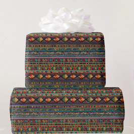 Southwest Style Kleurrijke Paard Deken Verjaardag Cadeaupapier