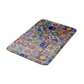 Southwest Style Talavera Tile Afbeelding Bath Mat (Gekanteld)