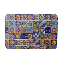 Southwest Style Talavera Tile Afbeelding Bath Mat