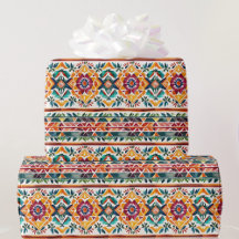 Southwest Style Waterverf kleurrijke verjaardag